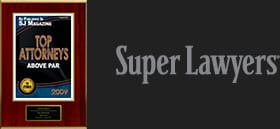 Top Attorneys Above Par 2009 | Super Lawyers